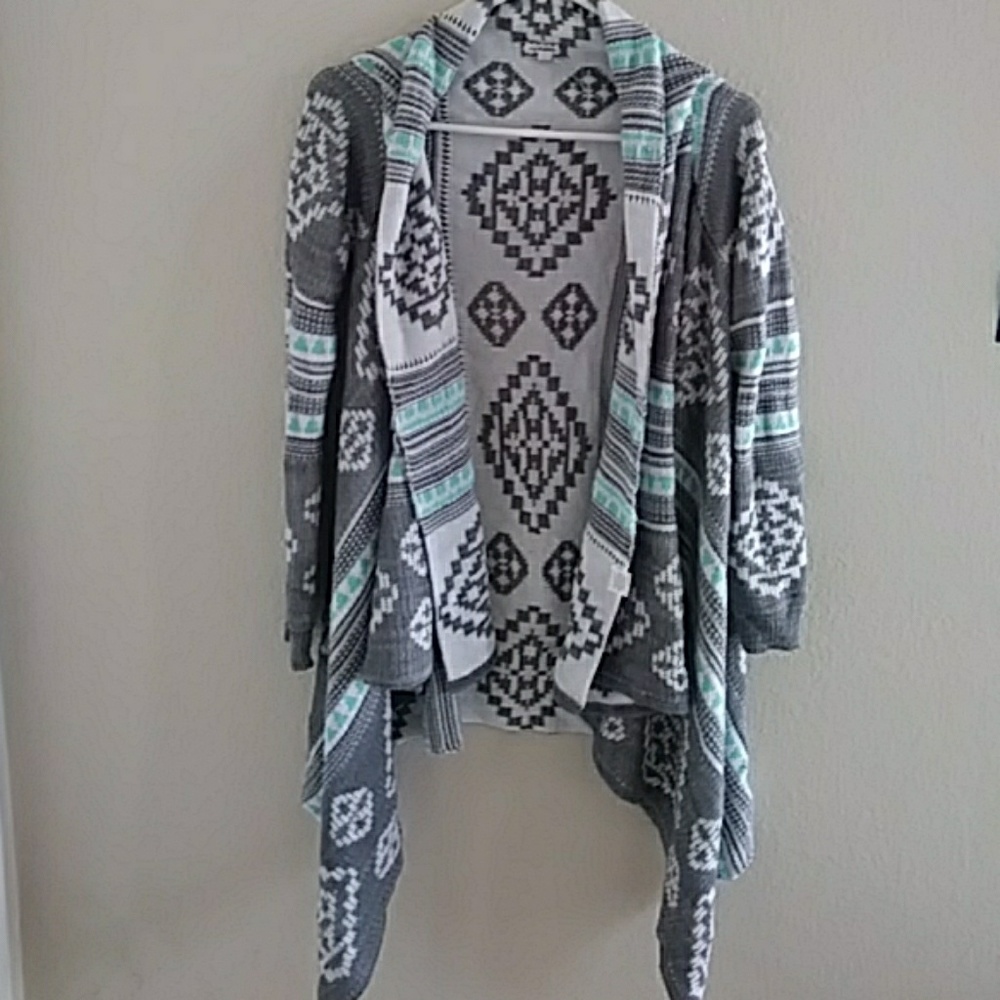 Light blue/Grey/White Shawl❄